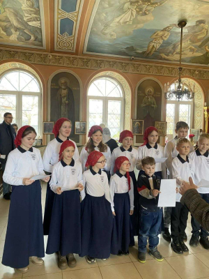 Пасхальная ярмарка воскресной школы "Хрустальная рыбка"