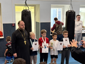 18 октября в спортивном комплексе Дружба г. Мытищи прошёл финальный  епархиальный этап соревнований Сергиевские игры.