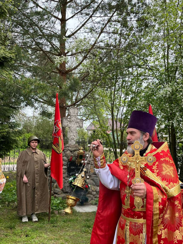 9 мая в Покровском храме с. Жестылево прошёл Праздник День Победы.