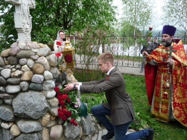 День Победы в Покровском храме с. Жестылево