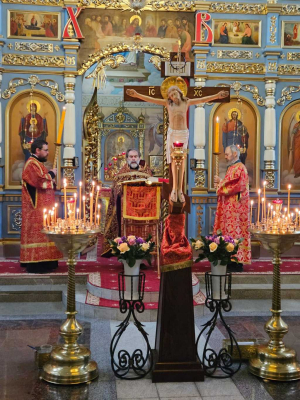 27 сентября в Покровском храме с. Жестылево прошёл Праздник Воздвижения Креста Господня.